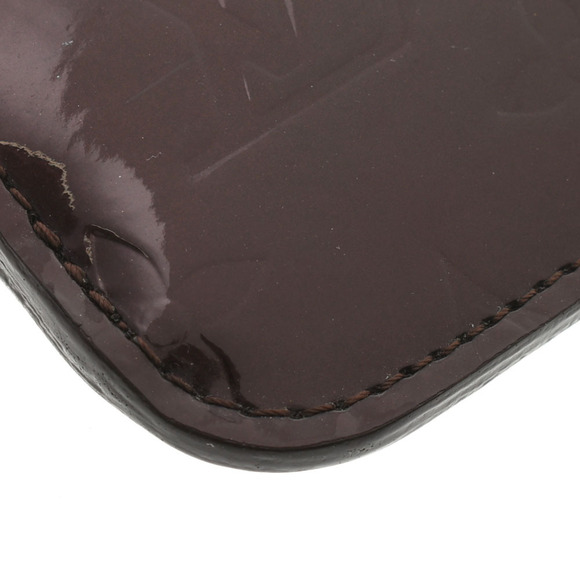 Louis Vuitton Vernis Patent Pochette NM Amarante Purple Wallet - Picture 4 of 12